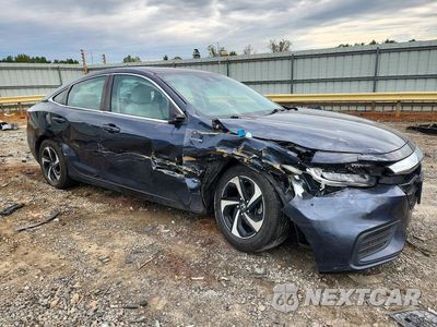 Czwarte zdjęcie samochodu z boku: 2021 HONDA INSIGHT EX VIN:19XZE4F56ME006479 - miniatura