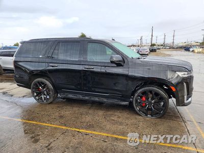 Czwarte zdjęcie samochodu z boku: 2022 CADILLAC ESCALADE PREMIUM LUXURY VIN:1GYS4BKL1NR167416 - miniatura