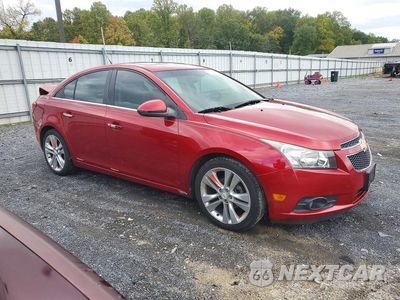 Czwarte zdjęcie samochodu z boku: 2012 CHEVROLET CRUZE LTZ VIN:1G1PH5SC7C7154771 - miniatura