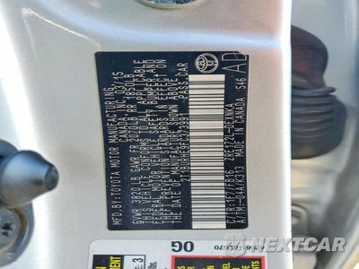 Zdjęcie 12 z 12 samochodu: 2015 TOYOTA COROLLA LE VIN:2T1BURHE9FC373991 - miniatura