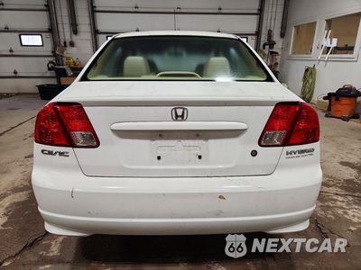 Zdjęcie 6 z 12 samochodu: 2005 HONDA CIVIC HYBRID 4D SEDA HYBRID VIN:JHMES96695S014232 - miniatura
