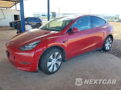 2021 TESLA MODEL Y 5YJYGDEE4MF062096 - główne zdjęcie licytacji z USA - miniatura
