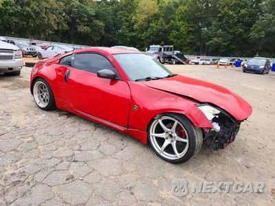 Czwarte zdjęcie samochodu z boku: 2003 NISSAN 350Z COUPE VIN:JN1AZ34E83T013988 - miniatura