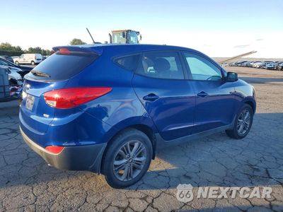 Trzecie zdjęcie samochodu z tyłu: 2014 HYUNDAI TUCSON GLS VIN:KM8JTCAF4EU925196 - miniatura