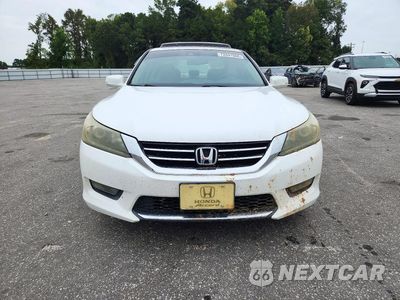 Piąte zdjęcie samochodu w środku: 2014 HONDA ACCORD EXL VIN:1HGCR3F87EA036028 - miniatura