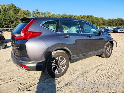 Trzecie zdjęcie samochodu z tyłu: 2017 HONDA CR-V LX VIN:2HKRW6H39HH213227 - miniatura