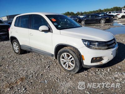 Czwarte zdjęcie samochodu z boku: 2013 VOLKSWAGEN TIGUAN S VIN:WVGBV7AX7DW535453 - miniatura