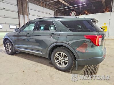 Drugie zdjęcie samochodu z przodu: 2021 FORD EXPLORER XLT VIN:1FMSK8DH6MGC45329 - miniatura
