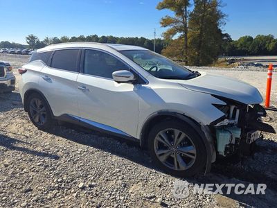 Czwarte zdjęcie samochodu z boku: 2021 NISSAN MURANO PLATINUM VIN:5N1AZ2DJ7MC145058 - miniatura