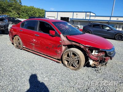 Czwarte zdjęcie samochodu z boku: 2017 HONDA ACCORD SPORT SPECIAL EDITION VIN:1HGCR2F19HA038722 - miniatura