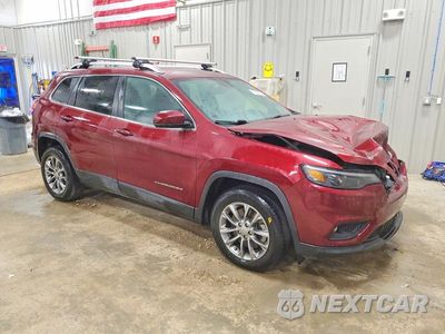 Czwarte zdjęcie samochodu z boku: 2021 JEEP CHEROKEE LATITUDE LUX VIN:1C4PJLMX1MD134227 - miniatura