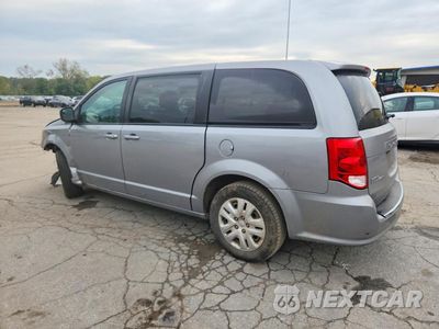 Drugie zdjęcie samochodu z przodu: 2018 DODGE GRAND CARAVAN SE VIN:2C4RDGBG8JR346688 - miniatura