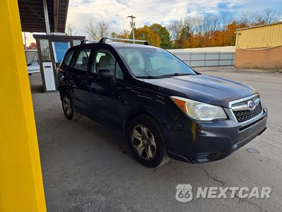 Czwarte zdjęcie samochodu z boku: 2014 SUBARU FORESTER 2.5I VIN:JF2SJAAC6EH453053 - miniatura