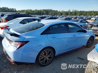 Drugie zdjęcie samochodu z przodu: 2022 HYUNDAI ELANTRA N BASE VIN:KMHLW4AK5NU008769 - miniatura