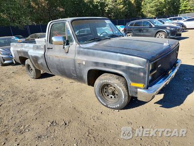 Czwarte zdjęcie samochodu z boku: 1985 GMC C1500 VIN:2GTEC14H1F1525536 - miniatura