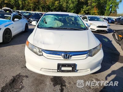 Piąte zdjęcie samochodu w środku: 2012 HONDA CIVIC HYBRID VIN:JHMFB4F20CS009731 - miniatura