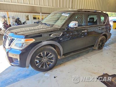 2017 NISSAN ARMADA PLATINUM JN8AY2NFXH9300422 - główne zdjęcie licytacji z USA - miniatura