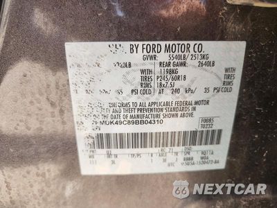 Zdjęcie 12 z 12 samochodu: 2009 FORD EDGE LIMITED VIN:2FMDK49C89BB04310 - miniatura