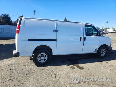 Trzecie zdjęcie samochodu z tyłu: 2008 CHEVROLET EXPRESS G1500 VIN:1GCFG15X281172389 - miniatura