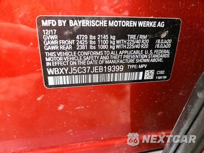 Zdjęcie 12 z 12 samochodu: 2018 BMW X2 XDRIVE28I VIN:WBXYJ5C37JEB19399 - miniatura