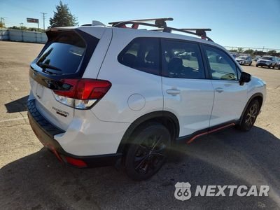 Trzecie zdjęcie samochodu z tyłu: 2019 SUBARU FORESTER SPORT VIN:JF2SKAPC9KH489996 - miniatura