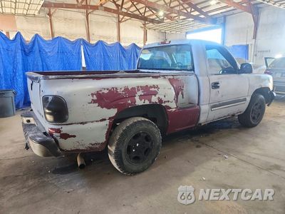 Trzecie zdjęcie samochodu z tyłu: 2004 CHEVROLET SILVERADO K1500 VIN:1GCEK14T34Z194244 - miniatura