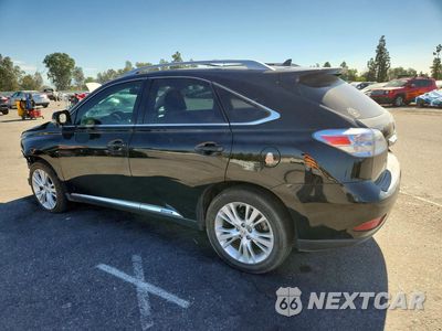Drugie zdjęcie samochodu z przodu: 2012 LEXUS RX 450H VIN:JTJBC1BA5C2431645 - miniatura