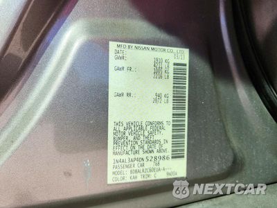 Zdjęcie 12 z 12 samochodu: 2013 NISSAN ALTIMA 2.5 VIN:1N4AL3AP4DN528986 - miniatura