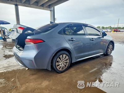 Trzecie zdjęcie samochodu z tyłu: 2020 TOYOTA COROLLA LE VIN:JTDEPRAE7LJ064745 - miniatura