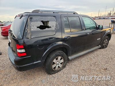 Trzecie zdjęcie samochodu z tyłu: 2008 FORD EXPLORER XLT VIN:1FMEU73E98UA73507 - miniatura