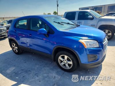 Czwarte zdjęcie samochodu z boku: 2016 CHEVROLET TRAX LS VIN:KL7CJNSB2GB757676 - miniatura