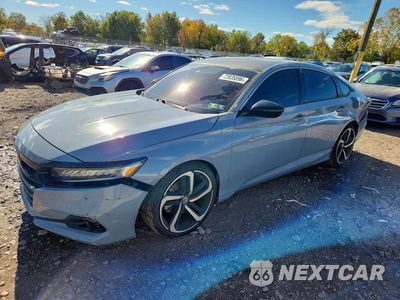 2021 HONDA ACCORD SPORT SE 1HGCV1F48MA023798 - główne zdjęcie licytacji z USA - miniatura