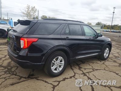 Trzecie zdjęcie samochodu z tyłu: 2023 FORD EXPLORER XLT VIN:1FMSK8DH9PGC25189 - miniatura