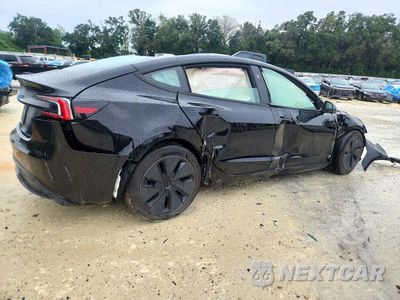 Trzecie zdjęcie samochodu z tyłu: 2025 TESLA MODEL 3 VIN:5YJ3E1EA5SF970257 - miniatura