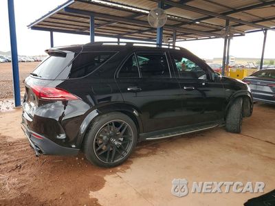 Trzecie zdjęcie samochodu z tyłu: 2021 MERCEDES-BENZ GLE AMG 53 4MATIC VIN:4JGFB6BB7MA491667 - miniatura