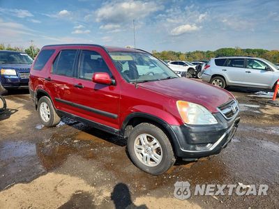 Czwarte zdjęcie samochodu z boku: 2004 HONDA CR-V EX VIN:SHSRD78804U237781 - miniatura