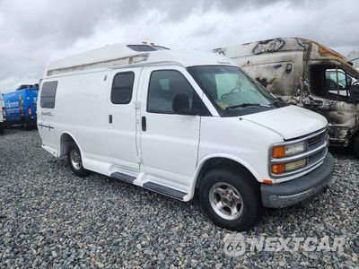 Czwarte zdjęcie samochodu z boku: 2000 CHEVROLET EXPRESS G3500 VIN:1GBHG31J6Y1171286 - miniatura
