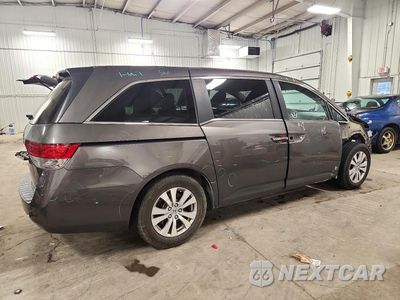 Trzecie zdjęcie samochodu z tyłu: 2016 HONDA ODYSSEY EXL VIN:5FNRL5H65GB002455 - miniatura