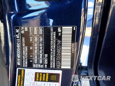 Zdjęcie 13 z 13 samochodu: 2017 MERCEDES-BENZ GLS 550 4MATIC VIN:4JGDF7DEXHA820764 - miniatura