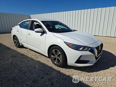 Czwarte zdjęcie samochodu z boku: 2021 NISSAN SENTRA SV VIN:3N1AB8CV4MY292609 - miniatura