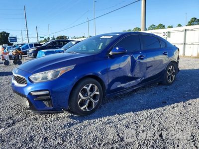 2019 KIA FORTE LXS 3KPF24AD9KE122864 - główne zdjęcie licytacji z USA - miniatura