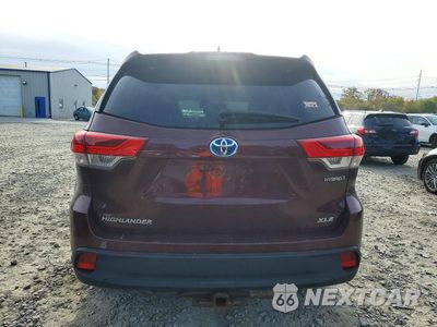 Zdjęcie 6 z 13 samochodu: 2018 TOYOTA HIGHLANDER HYBRID XLE VIN:5TDJGRFH4JS046284 - miniatura