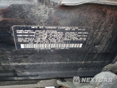 Zdjęcie 13 z 13 samochodu: 2022 SUBARU FORESTER PREMIUM VIN:JF2SKAEC1NH504577 - miniatura