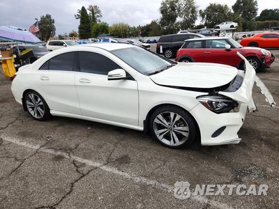 Czwarte zdjęcie samochodu z boku: 2018 MERCEDES-BENZ CLA 250 VIN:WDDSJ4EB0JN524024 - miniatura