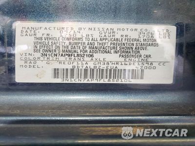 Zdjęcie 12 z 12 samochodu: 2015 NISSAN VERSA 1.6 SV VIN:3N1CN7AP9FL852106 - miniatura