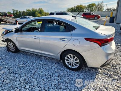 Drugie zdjęcie samochodu z przodu: 2022 HYUNDAI ACCENT SEL VIN:3KPC24A62NE153737 - miniatura