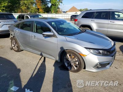 Czwarte zdjęcie samochodu z boku: 2020 HONDA CIVIC EX VIN:19XFC1F39LE207877 - miniatura