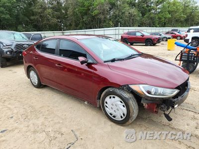 Czwarte zdjęcie samochodu z boku: 2017 HYUNDAI ELANTRA SE VIN:5NPD74LF1HH141632 - miniatura