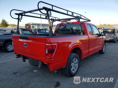 Trzecie zdjęcie samochodu z tyłu: 2023 FORD F150 SUPER CAB VIN:1FTEX1CB2PKE51014 - miniatura