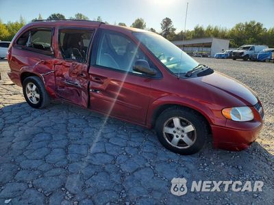 Czwarte zdjęcie samochodu z boku: 2007 DODGE GRAND CARAVAN SXT VIN:2D4GP44L87R360657 - miniatura